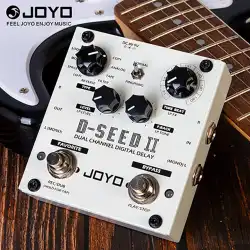 JOYOZoleギターステレオデジタルディレイストンプボックスLOOPERループレコーディングD-SEEDII