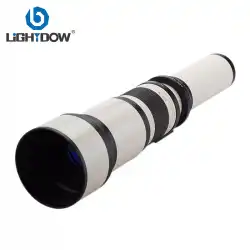 工場直販Lightdow650-1300mm望遠T2マウント一眼レフ望遠望遠鏡
