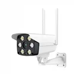 新しい屋外ワイヤレスカメラネットワークカードスマートフルカラー防雨監視オールインワンWiFiリモートカメラ