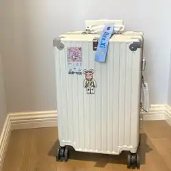 エイムズ高価値スーツケースユニバーサルホイールアルミフレームトロリーケース20搭乗パスワードボックス新しいスーツケース24インチ
