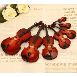 ミニ楽器手作りバイオリンモデルデコレーション音楽研修学校先生卒業会社プレゼントプレゼント