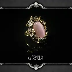 Gloria {2} Mirror Flower Rong Vintage Jewelry Gem Gold日本、韓国、ヨーロッパ、アメリカ2017 New Pink Ring