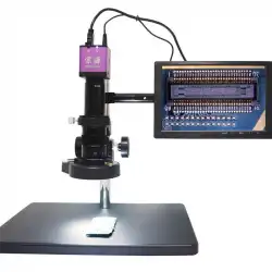 Zongyuan ZY-HD3008CHDMI高精細電子顕微鏡産業用カメラPCB修理検査ビデオ拡大鏡で測定ソフトウェアを送信3800万4K2Kオートフォーカス