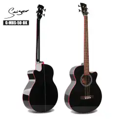 メーカー木製ベースギター卸売G-MBS-50-BK電気ボックス木製ベース4弦木製ベースギターベース