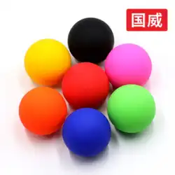 シリコンシングルボール筋膜ボールマッサージボールヨガ用品ラクロス6.3CMカスタマイズ可能なロゴ無臭