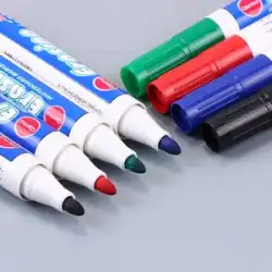 Qianhuiホワイトボードペン消去可能カラーマーカーペン水性ドライ消去黒板ペン卸売フローティングペン消去しやすいホワイトボードペン