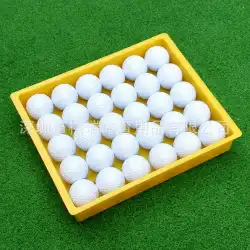 ゴルフボールボックスイエロー30ボールボックスボールフレームプラスチックボールバスケットゴルフティーボックス