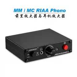 MMMCビニール蓄音機PHONOプリアンプLPフォノアンプ（アンプ出力オーディオ付き）RCAプリアンプ