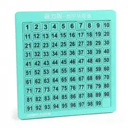 子供の数学Huarongdao新しいF磁気スライディングパズルブロック迷路おもちゃは、知的論理思考を開発します