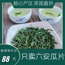 Lu&#39;an Guapian 2021 New Tea Premium Core Production Area Bat Cave Anhui Guapian Handmade Green Tea Tea before the Rain