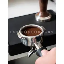 プレスパウダーパッドコーヒーマシン滑り止めシリコンクロスパウダーパッドバーハンドルパウダーハンマープレスパッドツール