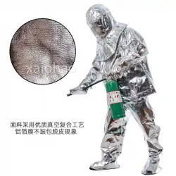 。 Hongfuxingブランドの防火服保護服100度高温耐性火500度火傷防止アンチ高温0温度