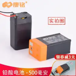 電気蚊のスワッターバッテリー充電式ユニバーサル4v鉛蓄電池フライモスキートキラー電気ハエたたきバッテリー