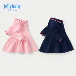 女の子のドレス春と秋3歳の赤ちゃんの春の小さなスカート赤ちゃんポロスカートプリンセス外国風6子供の春の服の女性