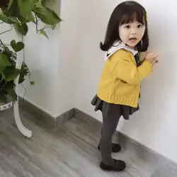 2020子供服春服女の子ドレス洋服ベビードール襟ガールベビーガールスカート韓国版