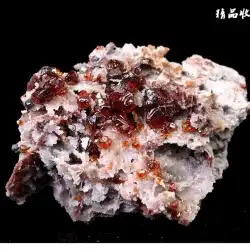 。天然湖南省チン州閃亜鉛鉱粗結晶鉱物結晶鉱物標本ポピュラーサイエンス教育装飾品コレクション