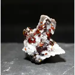 天然金属鉱石閃亜鉛鉱結晶共生生石鉱物結晶奇妙な石の装飾品ポピュラーサイエンスコレクション教育標本