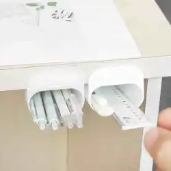 文房具韓国のデスクトップ収納ペンホルダーを掛けることができますオフィス収納ペンホルダーペンダントクリエイティブファッション斜めペンボックスq4