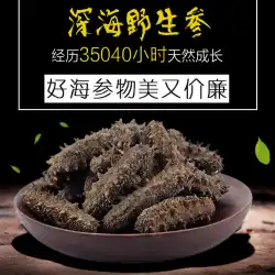 Shengyu Shandong RongchengShidao地上播種ライトドライナマコ乾物野生威海ナマコ起源ギフトボックス50g