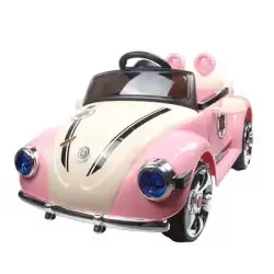 子供の電気自動車四輪車充電おもちゃの車は子供たちの赤ちゃんの女の子のリモートコントロールベビーカープリンセスモデルに座ることができます
