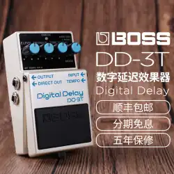 Roland BOSSDD-3TデジタルディレイシングルブロックDD-3新しいアップグレードエレキギターディレイエフェクター