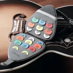 フォークギターアコースティックギターピックバッグウクレレピッククリップシュラプネルエレキギターピックボックスピックバッグ