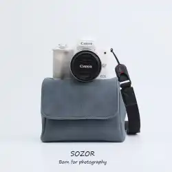 カメラバッグFujiXS10ポータブルインナースリーブCanon200DM50第2世代マイクロシングルZV-E10男性用および女性用写真バッグ