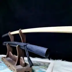 竹と竹のナイフ木製のナイフと鞘付きの木製の剣でホームカットと木製のM苗ナイフ日本式の武道剣道トレーニング