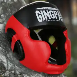 ファイトヘルメット保護具競争力のある大人のテコンドーヘッドガード完全保護ボクシングサンダムエタイファイティングトレーニングヘッドギア