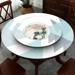 ラウンドテーブルテーブルクロスPVCプラスチックソフトガラス防水、耐油性、火傷防止、使い捨てラウンド透明テーブルマット、家庭用テーブルクロス