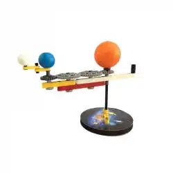 太陽、地球、月のモデル小中学校の科学技術実験小学生のための手作りおもちゃ3ボール子供用の小さな生産アセンブリ