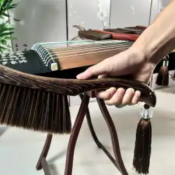 絶妙な古筝揚琴スイープアッシュブラシクリーニング用品を購入するピアノブラシのほこりは髪を失うことはありません無垢材ドラムブラシハンドル