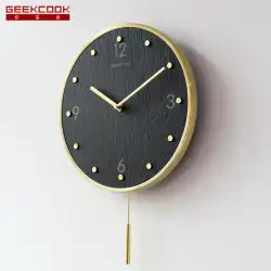 国境を越えたリビングルームクォーツ時計シンプルなミュート時計ホームクリエイティブ時計ラウンドムーブメントバッテリー壁時計