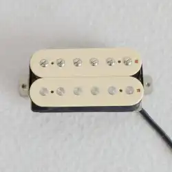 ドンリエレキギター57Nアップグレードハムバッカーピックアップホワイト銅ベースアルミニッケルコバルトNo.2レトロトーンセット