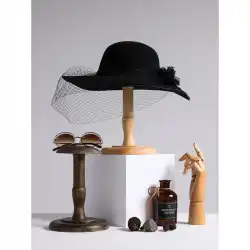 アンティークの無垢材の帽子ホルダーは、ディスプレイ棚に帽子を掛けます衣料品店ディスプレイ装飾小道具装飾品帽子ドラッグ