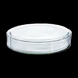 高級ペトリ皿ガラス皿実験室高温耐性607590 100mm高ホウケイ酸透明ガラス