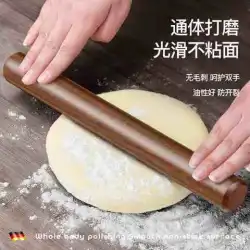 麺棒無垢材麺棒家庭用急いで餃子皮麺ケーキアーティファクトプレス麺棒パン屋y7