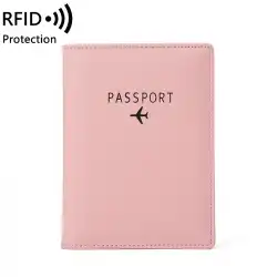 新しいRFID盗難防止耐磁性旅行パーソナリティウォレットパスポート多機能IDカードホルダーパスポートホルダー