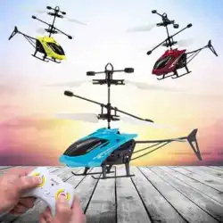 インテリジェントダイナミックおもちゃヘリコプター落下防止サスペンションリモコン小型航空機小学生のリモコン飛行x4