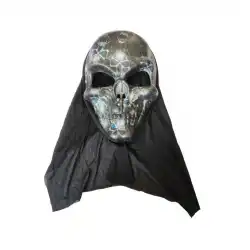 2020年の新しいハロウィーンの印刷マスクホラー悲鳴スカルマスクゴーストフェスティバル装飾小道具l23