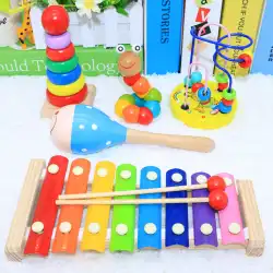 木琴をノックする子供の教育オクターブプレーヤー8ヶ月の赤ちゃんのおもちゃ1-2-3-4歳の女の子の男の子