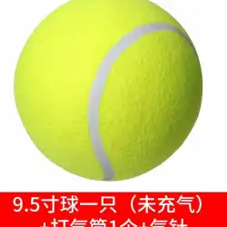 9.5インチ大型テニスインフレータブル大型テニスペットおもちゃボールインフレータブルおもちゃ犬10倍ハッピーテニス
