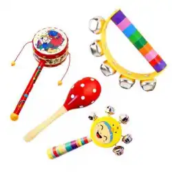 赤ちゃん赤ちゃん握るトレーニングおもちゃ0-1歳楽器ガラガラおもちゃは男の子と女の子を噛むことができます小さなシェイクl2
