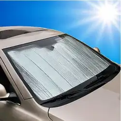 車のサンシェード厚く断熱サンシェード夏の日焼け止めと遮光パッド太陽もフロントブロック反射アルミニウムフィルムを冷やすには