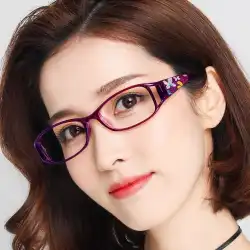 日本輸入アンチブルーライト老眼鏡女性老眼鏡HD高齢者ファッション超軽量抗疲労フラワーミラーオールドライト
