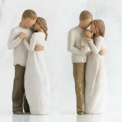 プレゼントをお願いします]アメリカポッキリヤナギ新生児手作り彫像キャラクターオーナメント結婚記念日