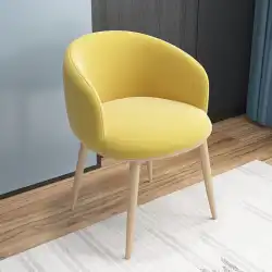 北欧スタイルの椅子モダンなミニマリストデスクチェアクリエイティブネットレッドコンピューター化粧スツール背もたれホームアダルトダイニングチェア