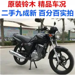 中古のオリジナルスズキRuishhuangオートバイRuishhuangサファイア空冷4ストロークオートバイ125CCマウンテンロードバイク