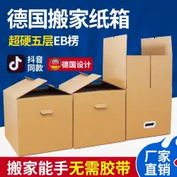 ドイツの移動カートンエクスプレス包装用の特大箱包装段ボール箱保管および仕上げカートンボックス