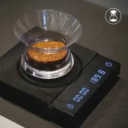 高精度充電式モデルと呼ばれる家庭用小レベルと呼ばれるタイミングコーヒーを計量するTaimo手作りコーヒー電子スケール